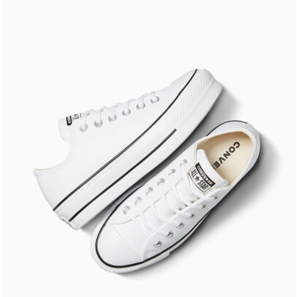 Chuck Taylor All Star lift platform Leather shoes